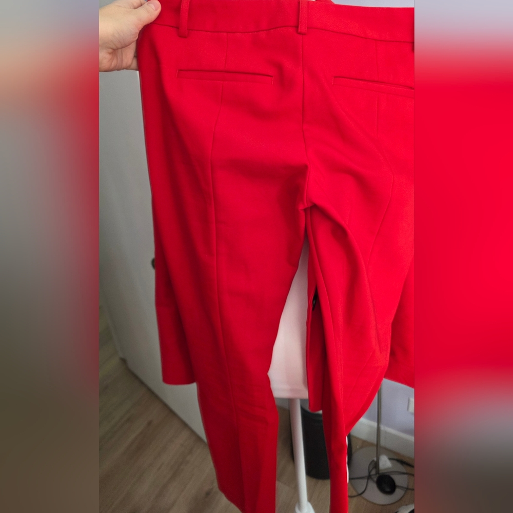 Express Women Vibrant Red Suit - Picture 7 of 12